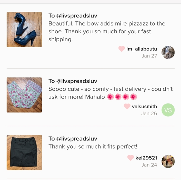 Hi, I'm Olivia 💕 5⭐ Seller. - Picture 2 of 5